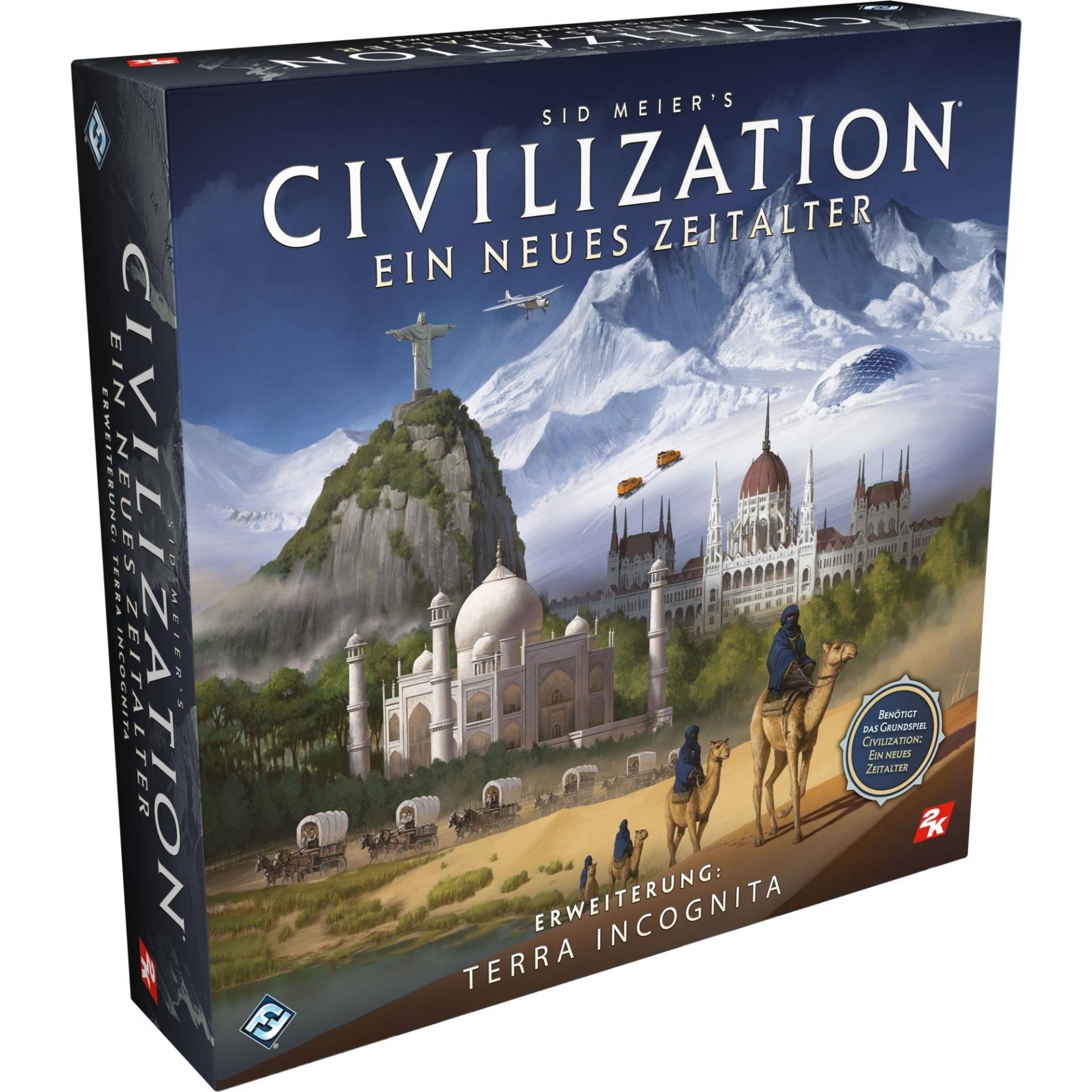 Civilization: Ein neues Zeitalter - Terra Incognita, Brettspiel von Asmodee