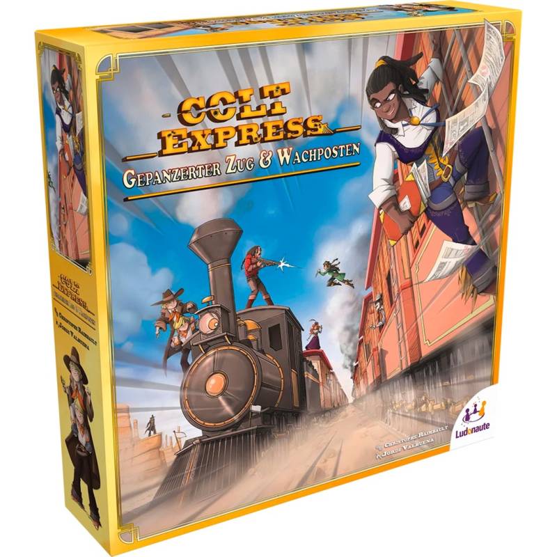 Colt Express - Gepanzerter Zug & Wachposten, Brettspiel von Asmodee