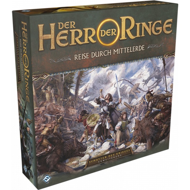 Der Herr der Ringe - Reise durch Mittelerde: Schatten des Krieges, Brettspiel von Asmodee