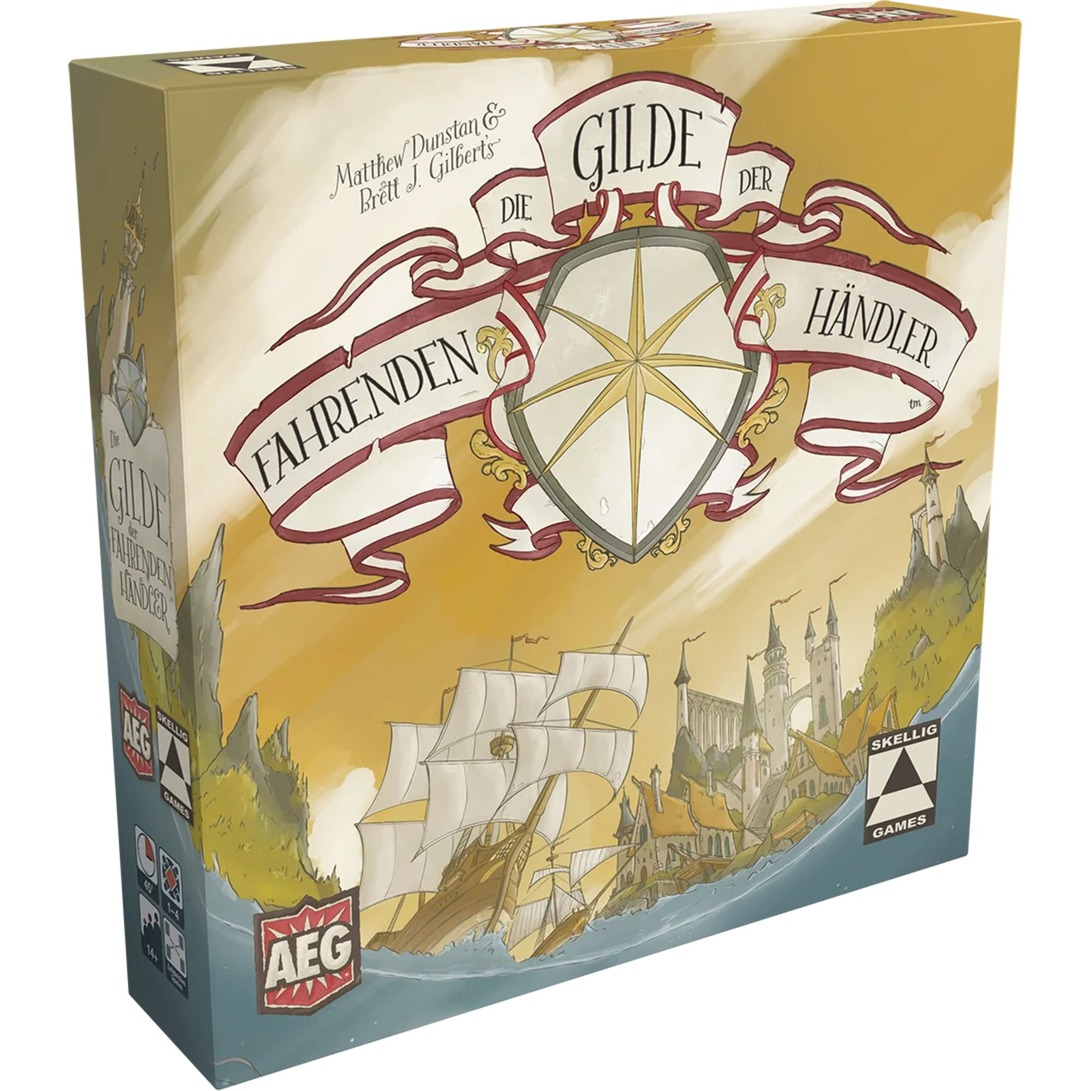 Die Gilde der Fahrenden Händler, Brettspiel Die Gilde der Fahrenden Händler, Brettspiel von Asmodee