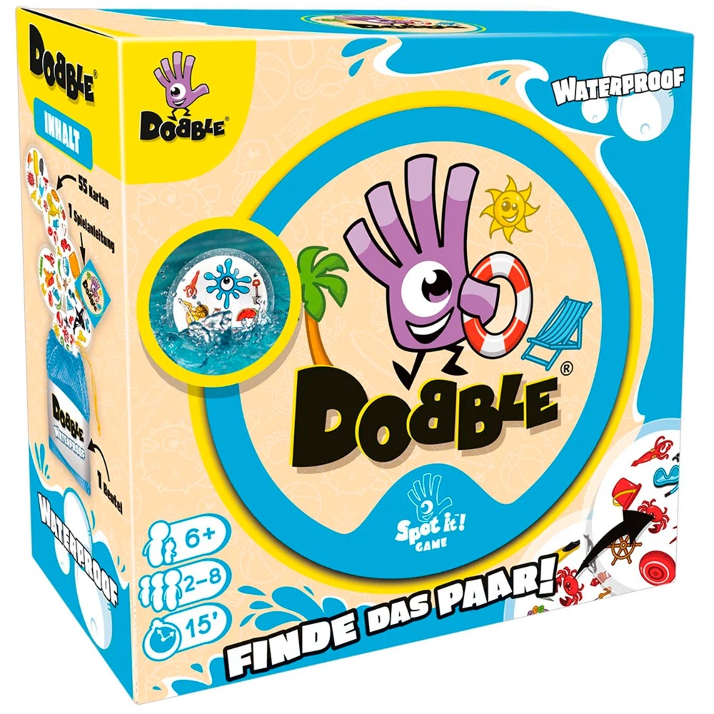 Dobble Waterproof, Kartenspiel Dobble Waterproof, Kartenspiel von Asmodee