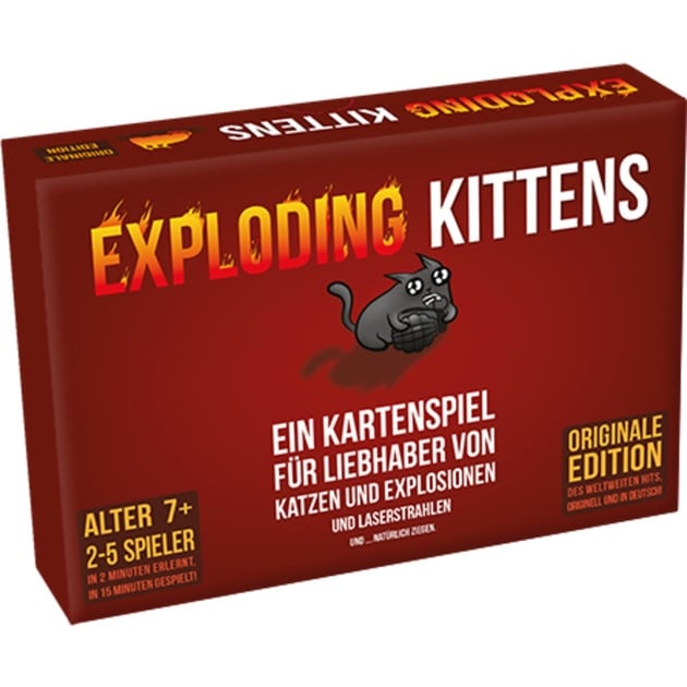 Exploding Kittens, Kartenspiel Exploding Kittens, Kartenspiel von Asmodee