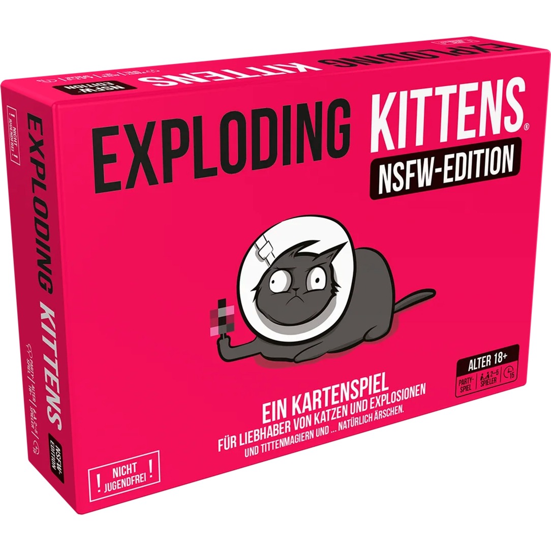 Exploding Kittens - NSFW-Edition, Kartenspiel von Asmodee