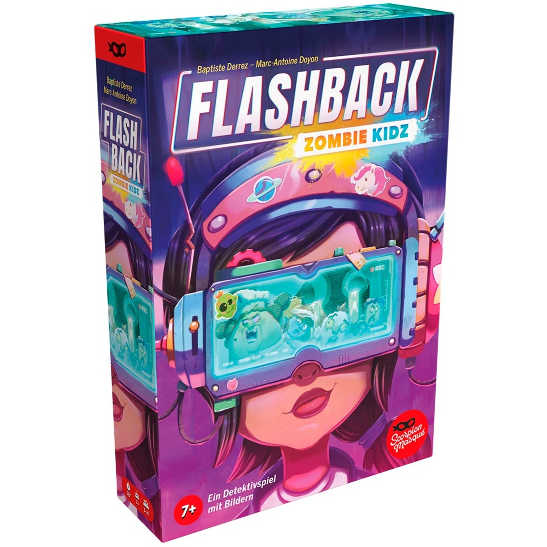 Flashback: Zombie Kidz, Kartenspiel von Asmodee