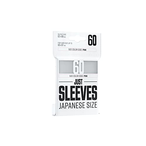 Gamegenic , Just Sleeves - Japanese Size White von Asmodee