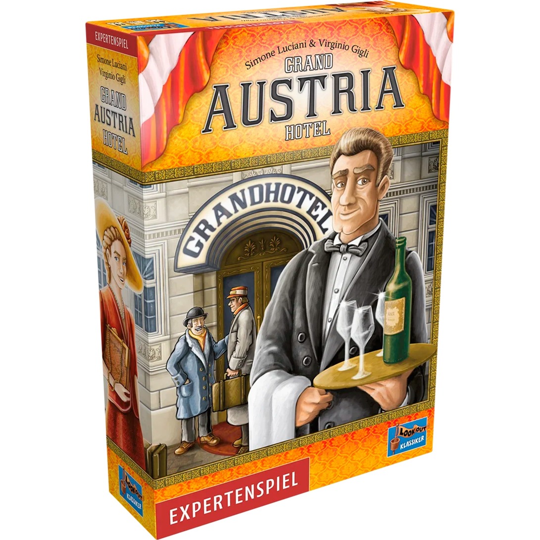 Grand Austria Hotel, Brettspiel von Asmodee