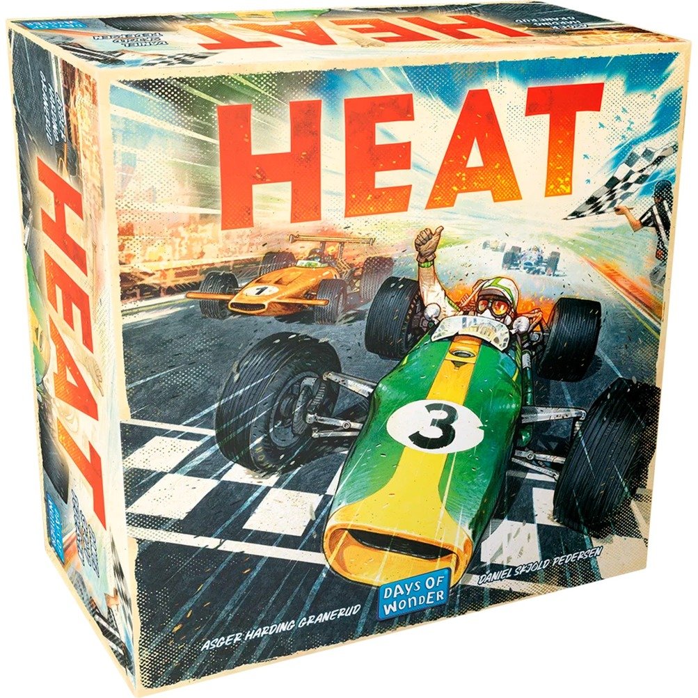 Heat, Brettspiel Heat, Brettspiel von Asmodee