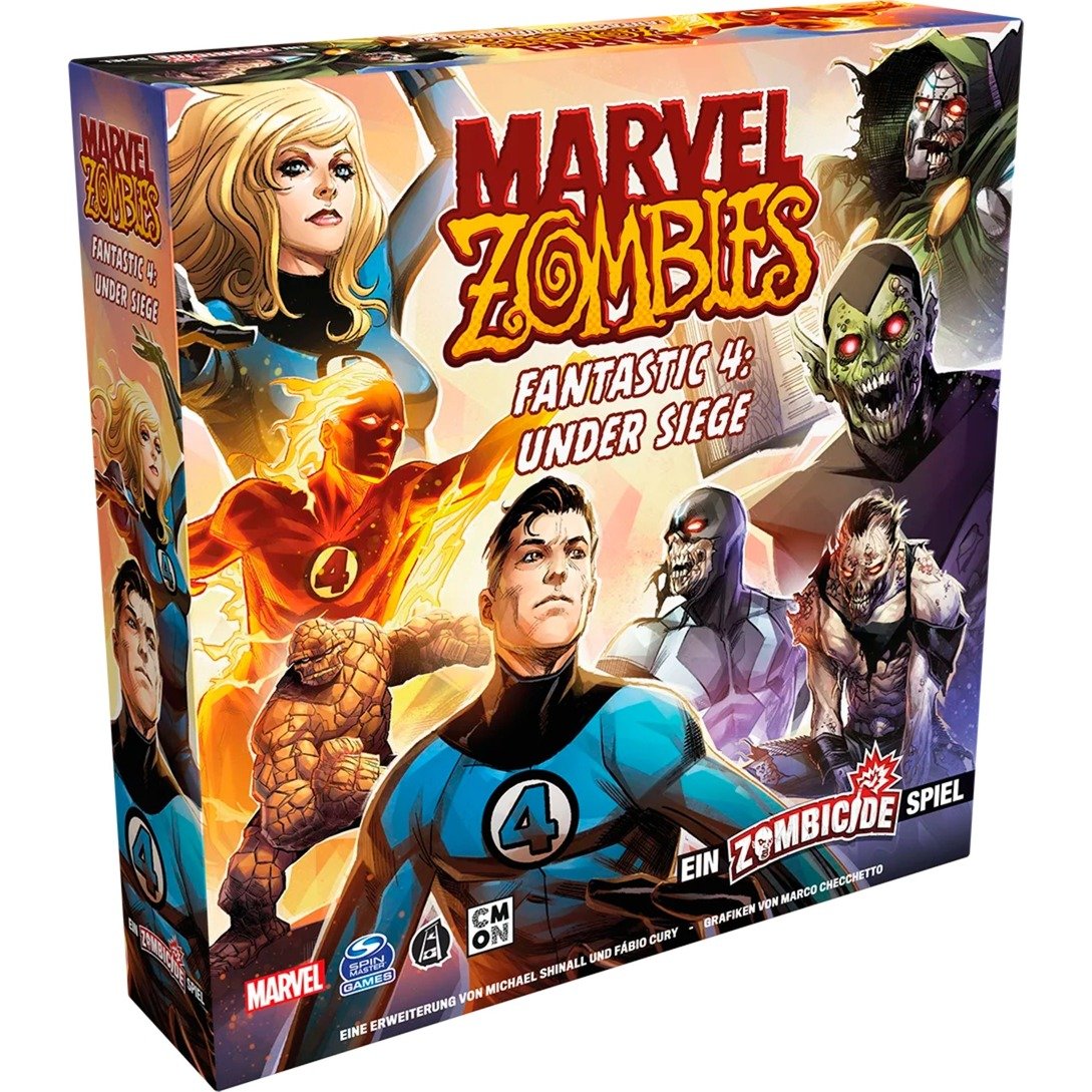 Marvel Zombies - Fantastic 4 Under Siege, Kartenspiel von Asmodee