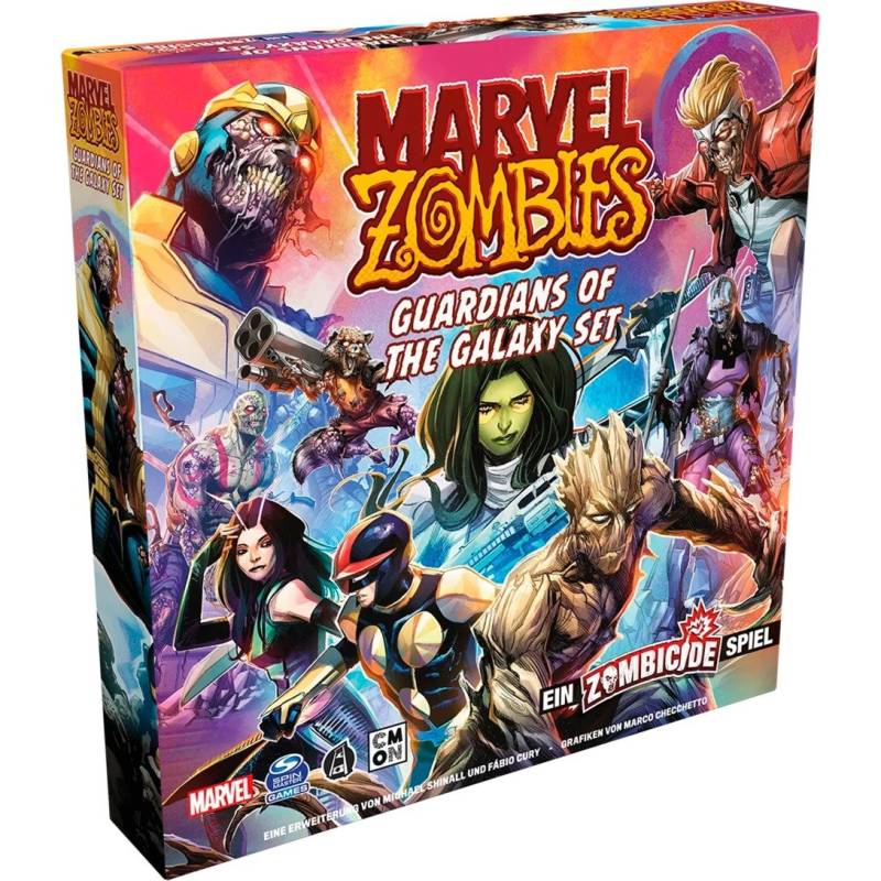 Marvel Zombies - Guardians of the Galaxy Set, Kartenspiel von Asmodee