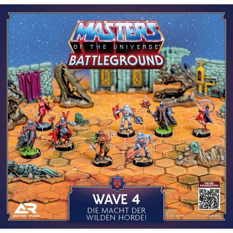 Masters of the Universe: Battleground Wave 4 - Die Macht der Wilden Horde, Brettspiel von Asmodee