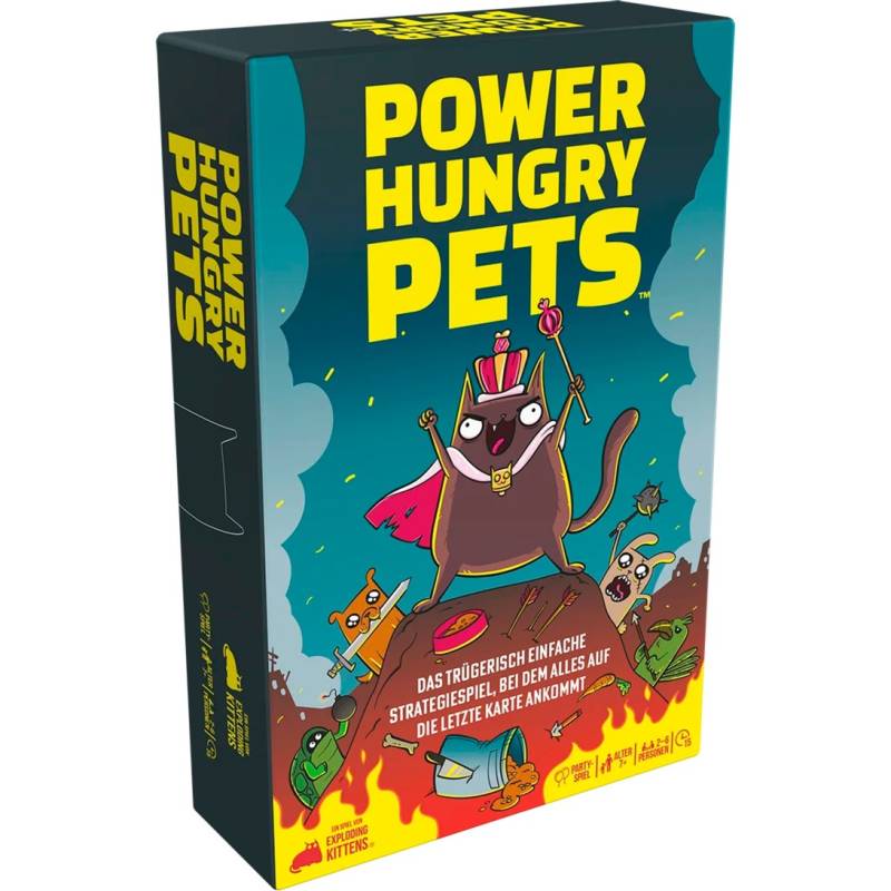 Power Hungry Pets, Kartenspiel von Asmodee