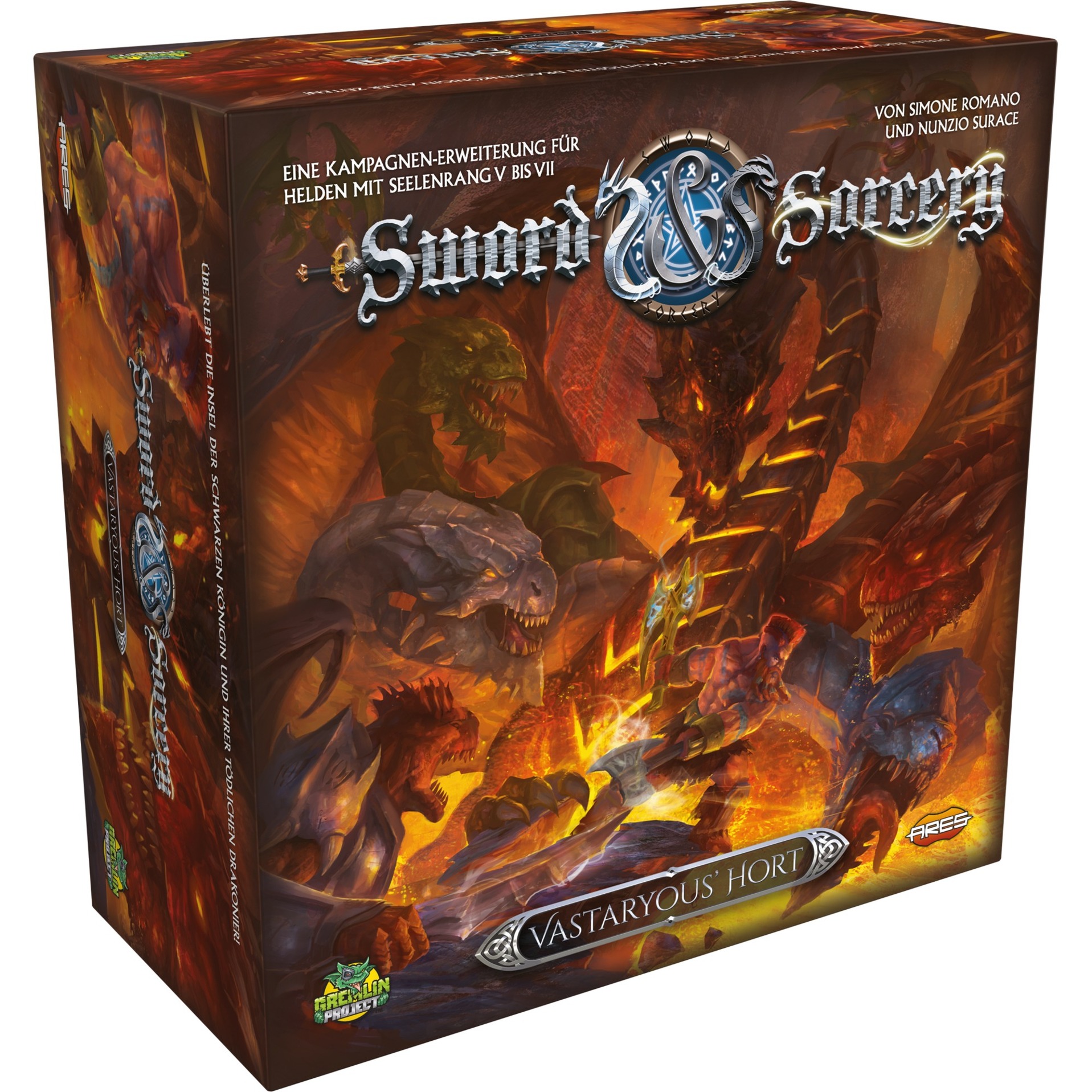 Sword & Sorcery - Vastaryous Hort, Brettspiel von Asmodee