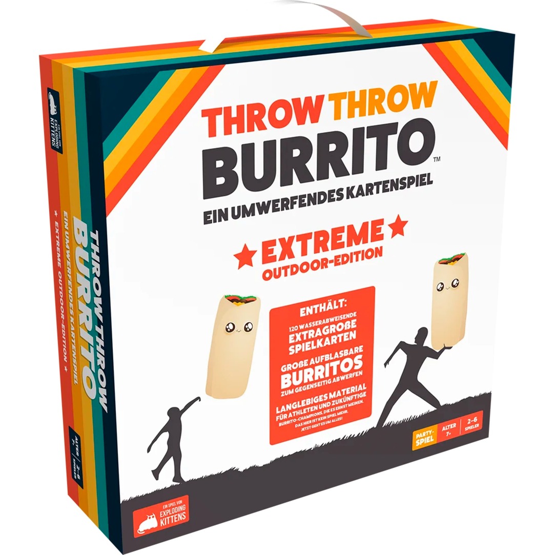 Throw Throw Burrito: Extreme Outdoor-Edition, Partyspiel Throw Throw Burrito: Extreme Outdoor-Edition, Partyspiel von Asmodee