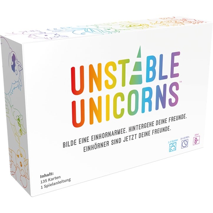 Unstable Unicorns, Kartenspiel von Asmodee