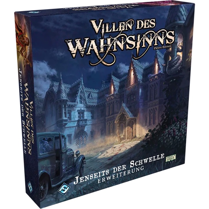 Villen des Wahnsinns - Jenseits der Schwelle, Brettspiel Villen des Wahnsinns - Jenseits der Schwelle, Brettspiel von Asmodee
