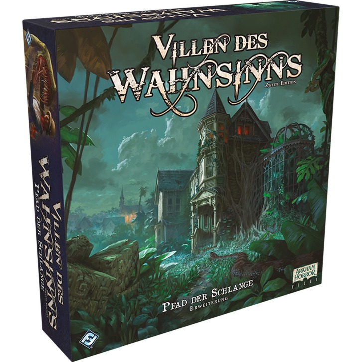 Villen des Wahnsinns - Pfad der Schlange, Brettspiel Villen des Wahnsinns - Pfad der Schlange, Brettspiel von Asmodee