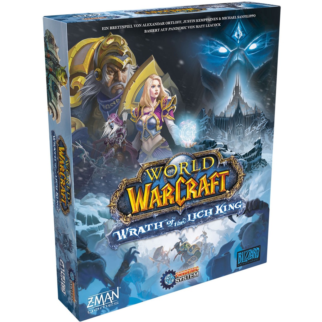 World of Warcraft: Wrath of the Lich King - Ein Brettspiel mit dem Pandemic-System von Asmodee