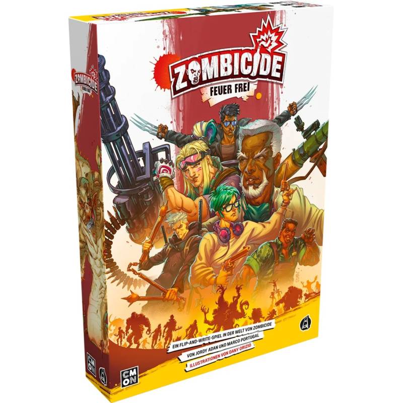 Zombicide: Feuer Frei, Brettspiel von Asmodee