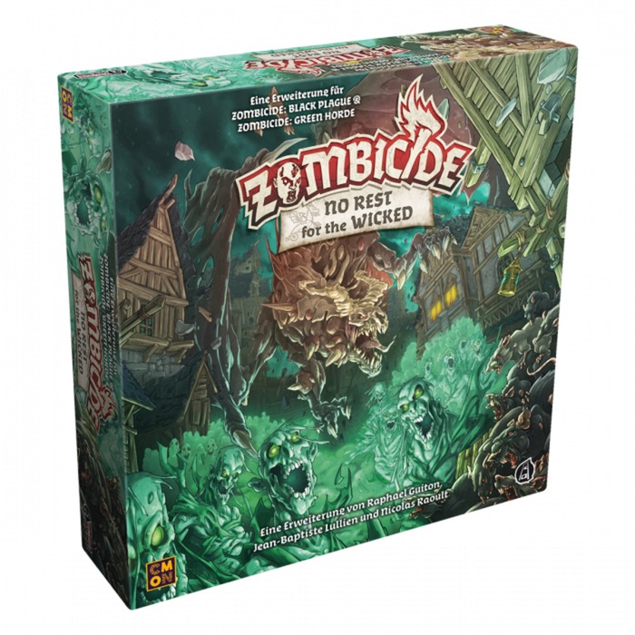 Zombicide: Green Horde – No Rest for the Wicked, Brettspiel Zombicide: Green Horde – No Rest for the Wicked, Brettspiel von Asmodee