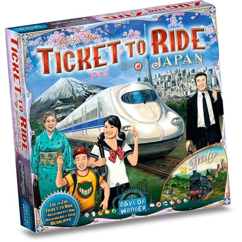 Zug um Zug: Japan & Italien, Brettspiel von Asmodee