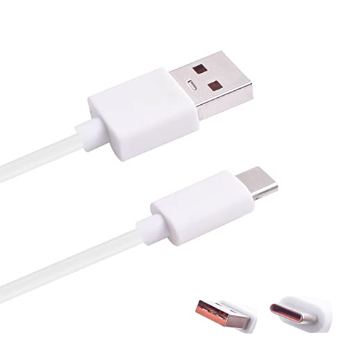 USB Ladekabel Kabel Ersatz für JBL Charge 5, JBL Flip 6, JBL Flip 5, JBL Charge 4, Charge Pulse 4/JR POP/Endurance Peak Wireless Bluetooth Kopfhörer Lautsprecher USB-C Ladekabel (weiß) von Asobilor