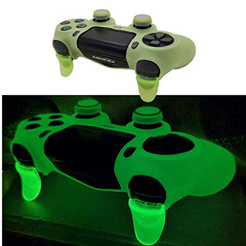 Schutzhülle für PS4 Controller (Silikon, leuchtet im Dunkeln) von Asokex