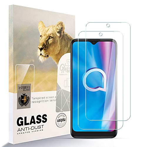 Asoway Displayschutzfolie für ALCATEL 1SE 2020 Premium Glas 0.3mm 9H Härte 2.5D Film, Anti-Kratzer, Blasenfrei, Glasschutzfolie Schutzfolie für ALCATEL 1SE 2020[2 Stück] von Asoway
