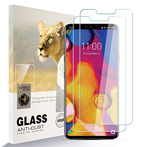 Asoway Displayschutzfolie für LG V40 THINQ Premium Glas 0.3mm 9H Härte 2.5D Film, Anti-Kratzer, Blasenfrei, Glasschutzfolie Schutzfolie für LG V40 THINQ[2 Stück] von Asoway