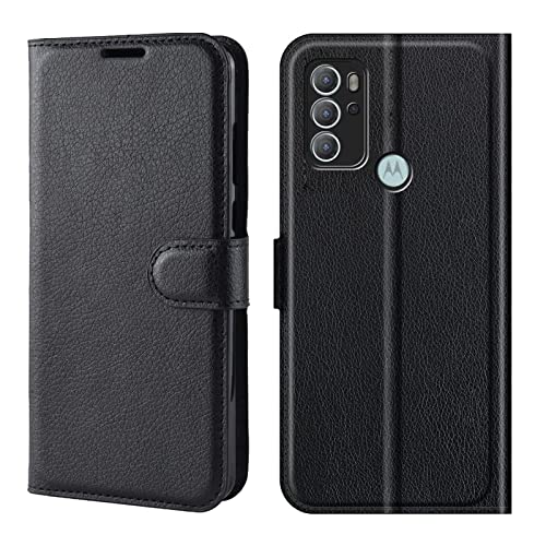 Asoway Handyhülle für Motorola Moto G60s Leder Hülle Brieftasche, Premium PU Leder Schutzhülle Abdeckung Klapphülle Magnetverschlus mit Kartenfach, Standfunktion für Motorola Moto G60s von Asoway
