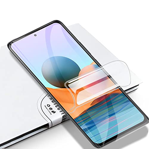 Asoway Schutzfolie für Redmi Note 12 Pro Hydrogel Displayschutzfolie Flex Folie Vollständige HD Anti-Fingerprint Deckung Kratzfest Displayschutz für Redmi Note 12 Pro [2 Stück] von Asoway