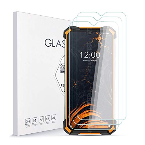 Asoway Stücke Schutzfolie für DOOGEE S88 Plus,9H Härte Glas Super Langlebig, Anti-Öl,Schutzfoliefolie Displayschutz Displayschutzfolie für DOOGEE S88 Plus 3 Stück von Asoway