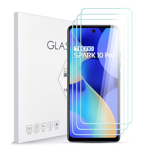 Asoway Stücke Schutzfolie für Tecno Spark 10 Pro,9H Härte Glas Super Langlebig, Anti-Öl,Schutzfoliefolie Displayschutz Displayschutzfolie für Tecno Spark 10 Pro 3 Stück Asoway Stücke Schutzfolie für Tecno Spark 10 Pro,9H Härte Glas Super Langlebig, Anti-Öl,Schutzfoliefolie Displayschutz Displayschutzfolie für Tecno Spark 10 Pro 3 Stück von Asoway