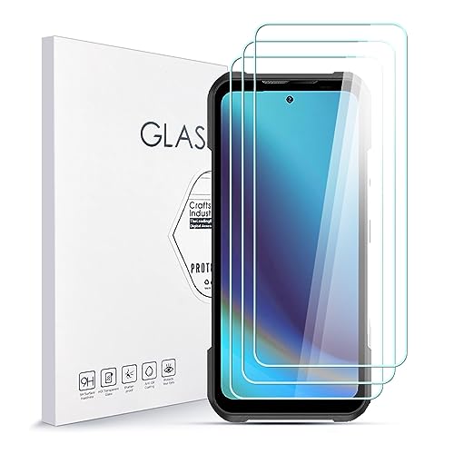 Stücke Schutzfolie für Doogee V20 Pro, 9H Härte Glas Super Langlebig, Anti-Öl, Einfache Installation Schutzfolie Displayschutz Displayschutzfolie für Doogee V20 Pro [3 Stück] von Asoway