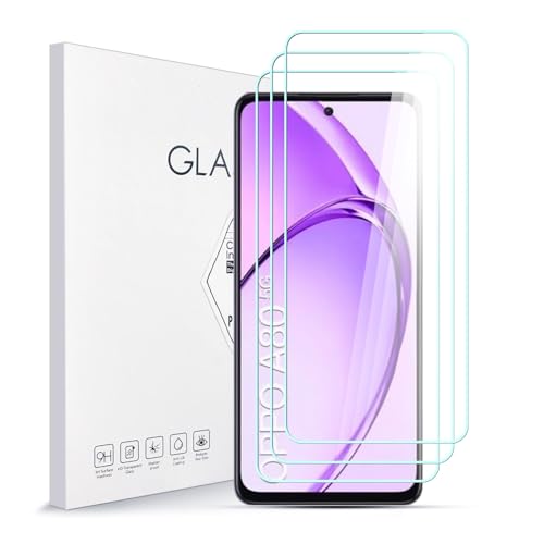 Stücke Schutzfolie für Oppo A80 5G,9H Härte Glas Super Langlebig, Anti-Öl,Schutzfoliefolie Displayschutz Displayschutzfolie für Oppo A80 5G 3 Stück von Asoway
