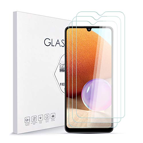 Stücke Schutzfolie für Samsung Galaxy A32 4G, 9H Härte Glas Super Langlebig, Anti-Öl, Einfache Installation Schutzfolie Displayschutz Displayschutzfolie für Samsung Galaxy A32 4G [3 Stück] von Asoway