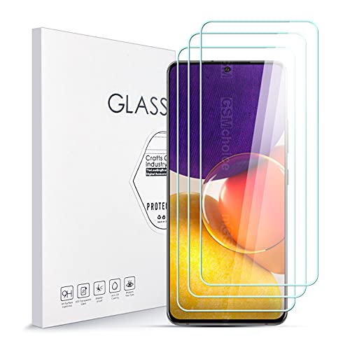 Stücke Schutzfolie für Samsung Galaxy A82,9H Härte Glas Super Langlebig, Anti-Öl,Schutzfoliefolie Displayschutz Displayschutzfolie für Samsung Galaxy A82 3 Stück von Asoway