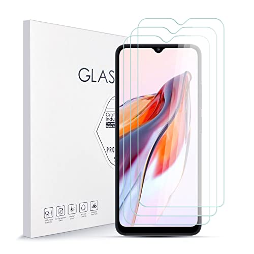 Stücke Schutzfolie für Xiaomi Redmi 12C, 9H Härte Glas Super Langlebig, Anti-Öl, Einfache Installation Schutzfolie Displayschutz Displayschutzfolie für Xiaomi Redmi 12C [3 Stück] von Asoway
