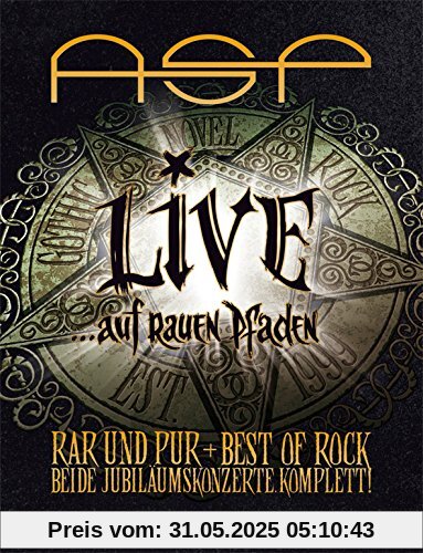 Live...auf rauen Pfaden (Lim. 4CD im Buchformat) von Asp