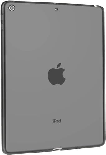 Aspack Hülle Für iPad2 iPad3 iPad4 9.7", Schwarz Transparentes Dünnes Schlank Silikon Sanft TPU Tablette Computer Hülle Für Apple iPad 2/3/4 9.7" 2011/2012 (Altes Modell) von Aspack
