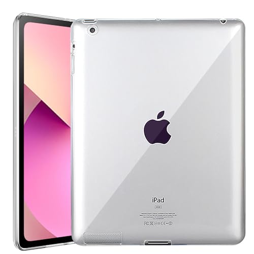 iPad Mini 1 2 3 7.9 Zoll Hülle, Transparentes Dünnes Schlank Silikon Sanft TPU Stoßfest Tablette Computer Hülle Für Apple iPad Mini 1(2012) 2(2013) 3(2014), 7.9'' (Nicht Für iPad Mini 4/5/6) von Aspack