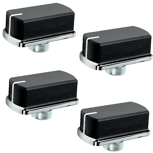 4 x Einstellknopf für Herd, Backofen, Herd, Grill, kompatibel mit Belling, 083240900 (4 Stück) von Aspares