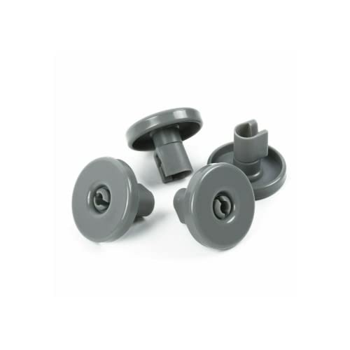 4 x untere Korb-Räder für Electrolux Zanussi AEG Geschirrspüler, 40 mm von Aspares