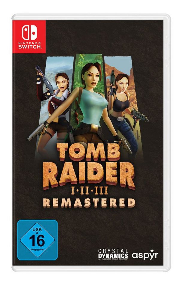 Tomb Raider 1-3 Remastered Nintendo Switch Tomb Raider 1-3 Remastered Nintendo Switch von Aspyr Media