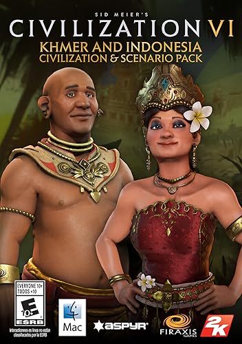 Sid Meier’s Civilization VI - Khmer and Indonesia Civilization & Scenario Pack [Mac] [Mac Code - Steam] von Aspyr