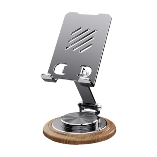 AsrMyjcx 360 -Grad -Rotation Telefonhalter Zubehör, tragbare robuste Prämie, Faltbare Telefonständer für Telefonklassen für Desktop, Metallgrau AsrMyjcx 360 -Grad -Rotation Telefonhalter Zubehör, tragbare robuste Prämie, Faltbare Telefonständer für Telefonklassen für Desktop, Metallgrau von AsrMyjcx