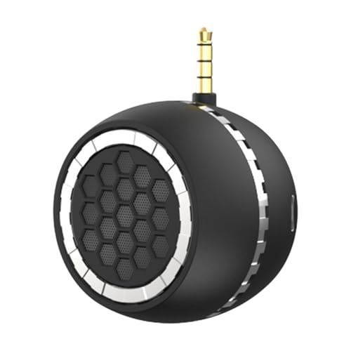 AsrMyjcx Mobilfunklautsprecherlinie in Lautsprecher 3.5mm Aux -Schnittstelle USB wiederaufladbare Verstärker für MP3 Player Pad Car Telefon Outdoor, Schwarz AsrMyjcx Mobilfunklautsprecherlinie in Lautsprecher 3.5mm Aux -Schnittstelle USB wiederaufladbare Verstärker für MP3 Player Pad Car Telefon Outdoor, Schwarz von AsrMyjcx