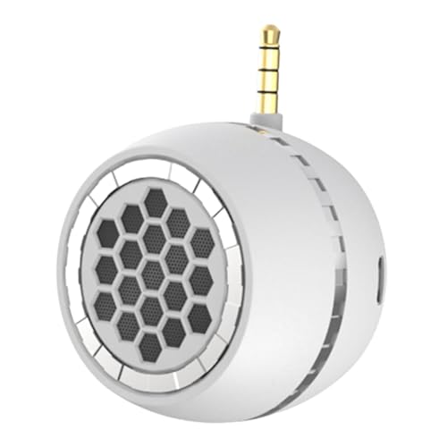 AsrMyjcx Mobilfunklautsprecherlinie in Lautsprecher 3.5mm Aux -Schnittstelle USB wiederaufladbare Verstärker für MP3 Player Pad Car Telefon Outdoor, Weiß AsrMyjcx Mobilfunklautsprecherlinie in Lautsprecher 3.5mm Aux -Schnittstelle USB wiederaufladbare Verstärker für MP3 Player Pad Car Telefon Outdoor, Weiß von AsrMyjcx