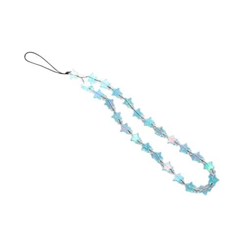AsrMyjcx Perlen-Handyanhänger, Band, Umhängeband, Dekoration, Anhänger, Geschenk, Armband, Schlüsselanhänger, Handykette für Rucksack, Partytasche, Blau AsrMyjcx Perlen-Handyanhänger, Band, Umhängeband, Dekoration, Anhänger, Geschenk, Armband, Schlüsselanhänger, Handykette für Rucksack, Partytasche, Blau von AsrMyjcx