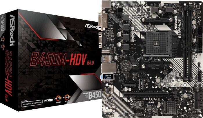 ASRock B450M-HDV R4.0 von Asrock