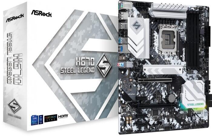 ASRock H670 Steel Legend von Asrock